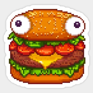 Hamburger Sticker